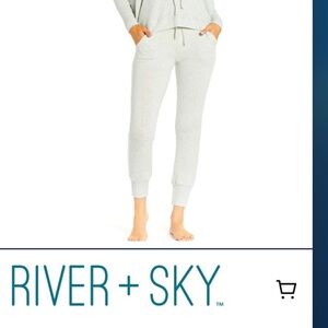 SUNDOWN River + sky.  GLITTER joggers Sz sm